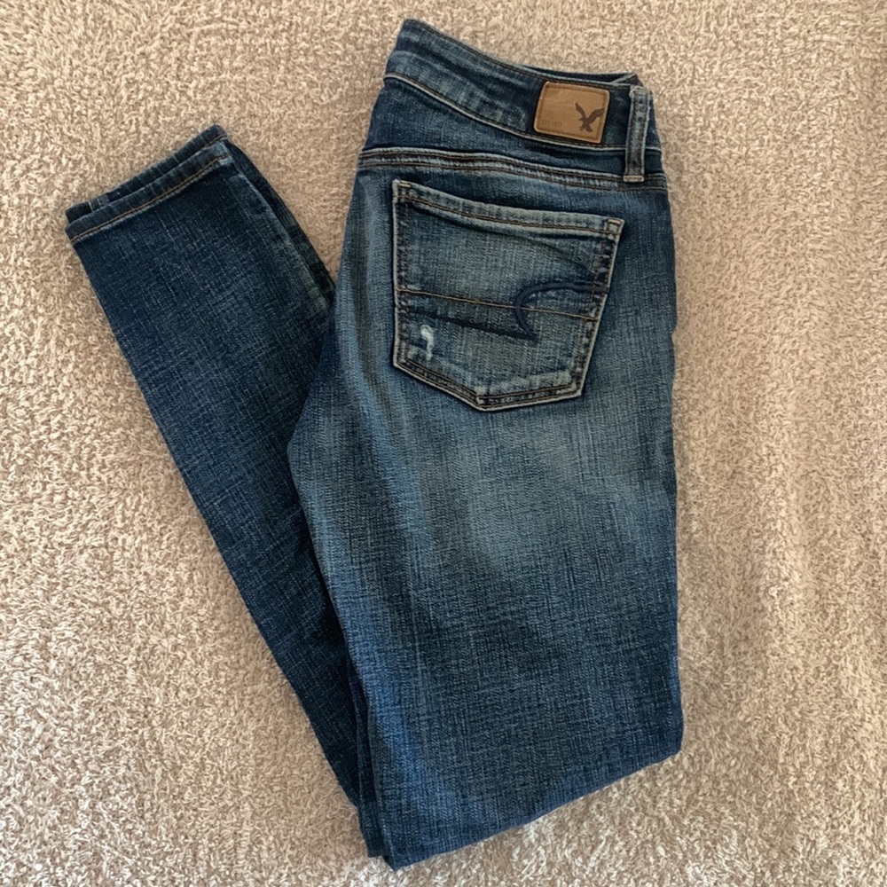 American Eagle Distressed Skinny Jeans